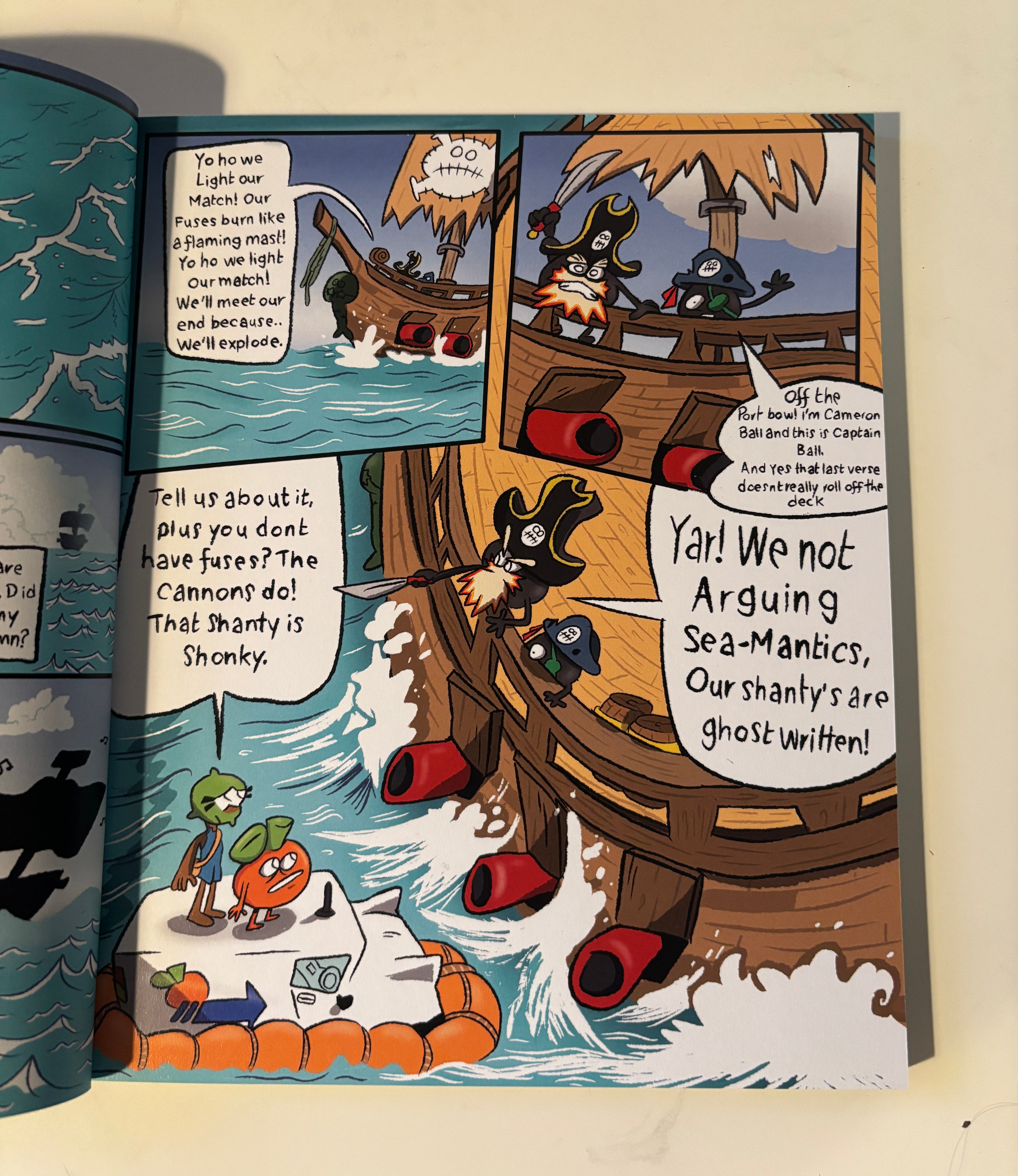 Orange And Conk Are Lost At Sea